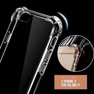 IPHONE X Silicone Clear Cases